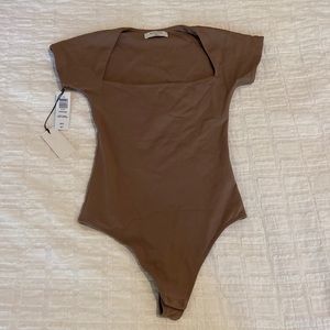 Aritzia Brown Bodysuit